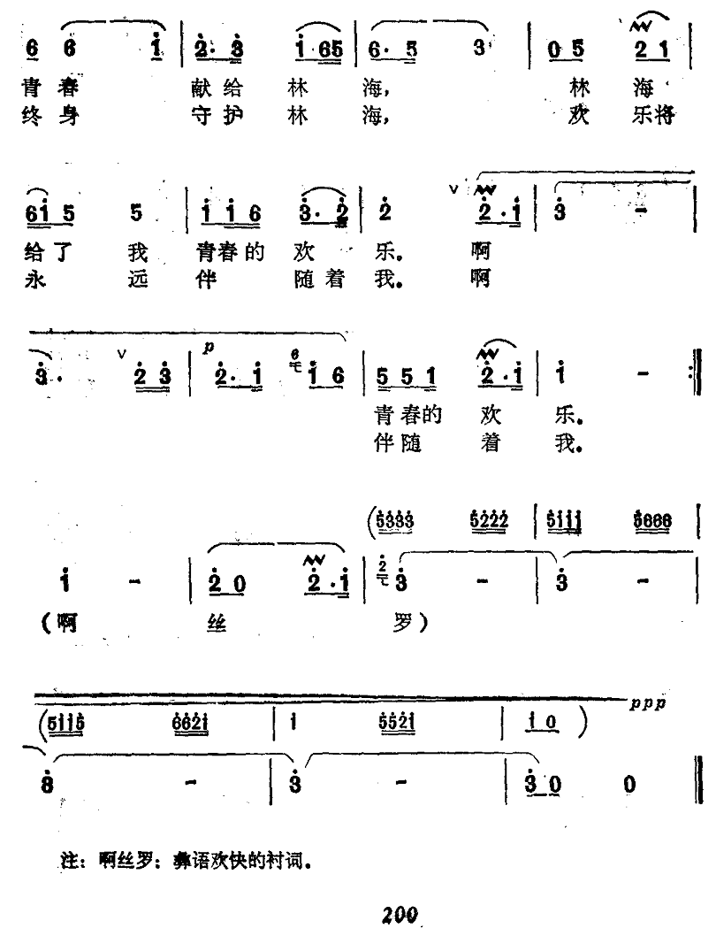 护林员之歌（王致铨词 李景铄 张用生曲）(1).png